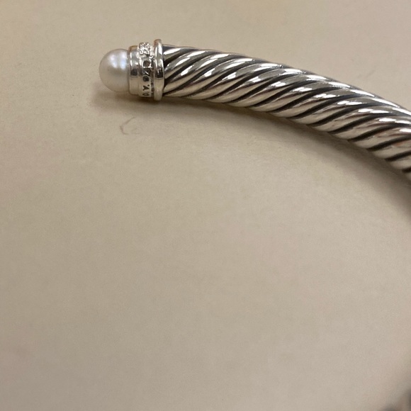 David yurman 5mm bracelet with pearl - Picture 7 of 7